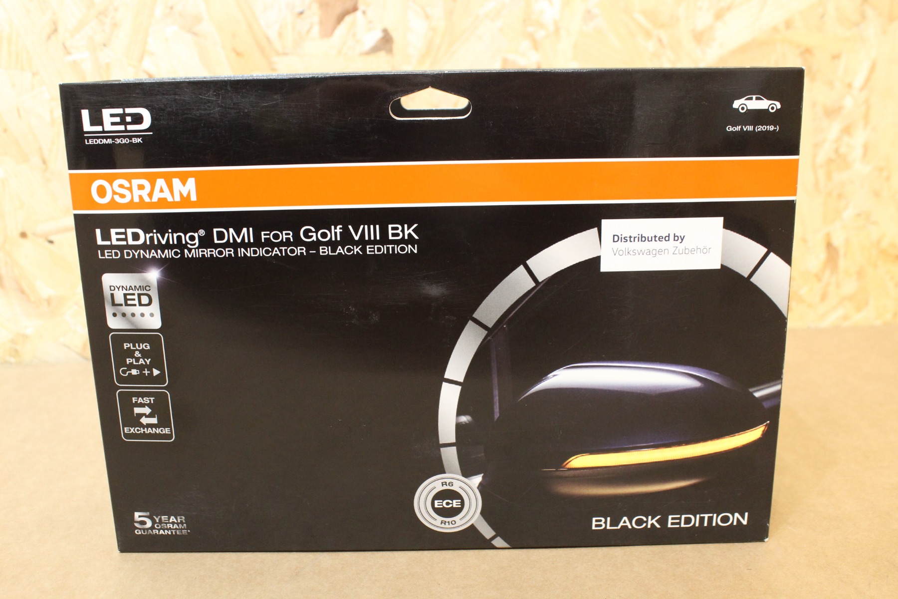 Genuine VW Golf Mk8 Dynamic LED Mirror Indicator Indicators Turn Signals