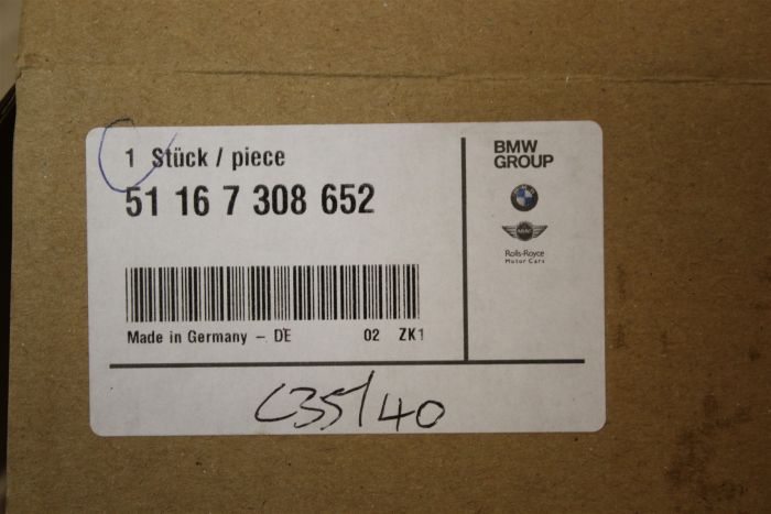 51167308652 Mirror Trim New genuine part | Deutsche Parts