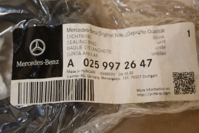 A0259972647 Differential Seal New genuine part | Deutsche Parts