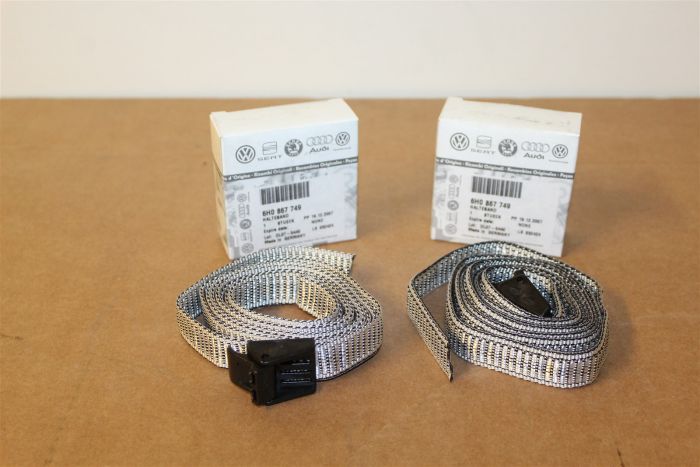 Pair of 165cm tool kit webbing strap VW Audi Skoda Seat 6H0867749 