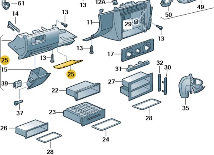 6Y2857938CB41 RUBBER MAT New genuine part Deutsche Parts