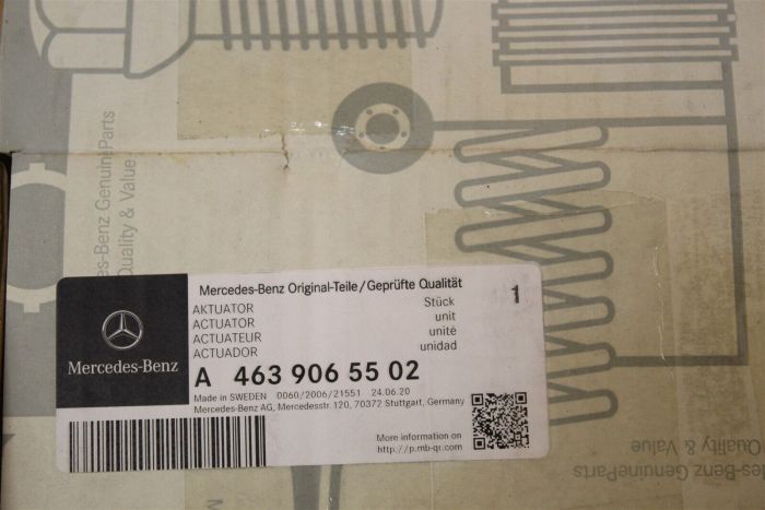 A4639065502 Actuator New genuine Mercedes-Benz part | Deutsche Parts