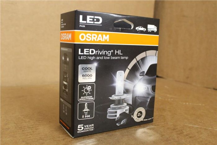 Osram LED-H4 Cool White 6000K