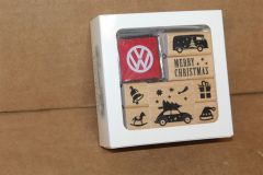 VW Wooden Block Printing Christmas set 5NL087558