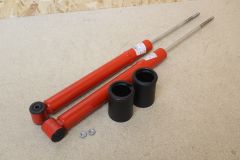 VW Corrado VR6 pair of rear shock absorbers Genuine VW correct red versions 1H0513031F New genuine VW parts