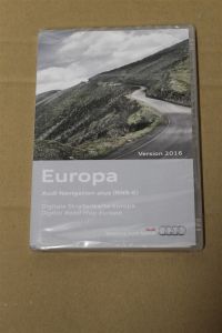 Audi Navigation plus (RNS-E) Europe 2016 DVD Rom 8P0060884CG New Genuine Audi