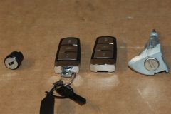 VW Passat B7 Set of Locks with 2 Remotes 1 key 3C9800375BQ New Genuine VW part