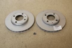 239 x 20mm front brake discs Golf GTi MK1 / MK2 + Jetta etc 321615301C New genuine VW discs