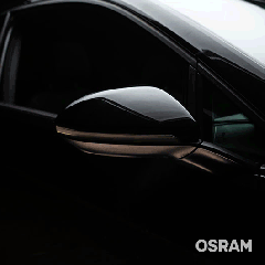 Osram dynamic wing mirror indicator kit Golf 7 / Touran LEDDMI5G0BKSFS1 Black