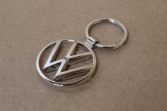 Genuine VW silver chrome keyring