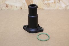 Cylinder head water flange 16v KR PL 9A ABF 027121145B New genuine VW part
