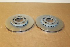 VW Polo / Skoda Fabia front brake discs 239 x 18mm 6Q0615301 Genuine VW