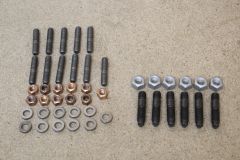 Exhaust manifold stud & nut kit 2.3 V5 20v AQN Golf MK4 Bora Beetle all new genuine VW parts