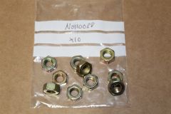 Packs of 10 M8 Hexagon Nuts N0110088 New genuine VW part