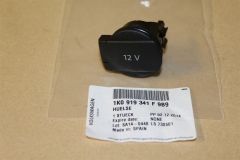 VW Caddy Tiguan 12 Volt Socket Cover 1K0919341F9B9  New genuine VW part