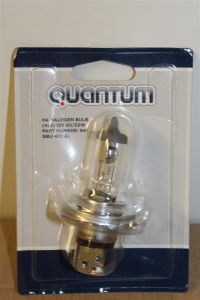 Single H4 Halogen Headlight Bulb 941QBU472BL  New genuine Audi part