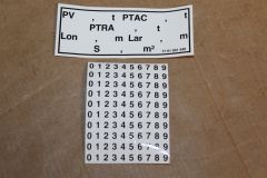 93168157 Decal New genuine Vauxhall part