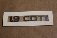 93187109 Name plate New genuine Vauxhall part