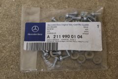 A2119900104 Screw set New genuine Mercedes-Benz part