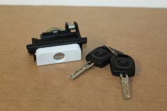 Bootlid lock and keys Polo CLASSIC / ESTATE 6K 1E0827571GRU New genuine VW part