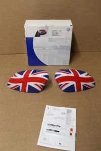 Accessory Union Jack Mirror Caps VW Up! 2012-17 1S0072530E New Genuine VW part