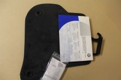 VW Golf Mk5 Rear Black Carpet Mats 1K0061276PRYJ New genuine VW part