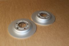 Rear brake discs Golf 4MOTION ONLY TT Octavia 4x4 1J0615601D New genuine VW part