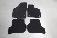 Golf MK5 MK6 Front and rear carpet mats set Black 1K2061420HAMTN New genuine VW