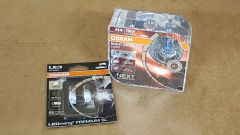 VW Transporter T5 2003 - 2010 (H4 headlights) Osram Nightbreaker Laser + LED bulb upgrade kit
