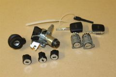 Audi A4 CABRIOLET ONLY door lock & key set 8E0898375B  New genuine Audi part