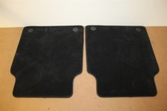 Audi A8 2010 onwards Rear Black Carpet mats  4H4864450CGP1 New Genuine Audi part
