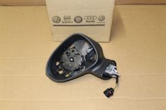 Left Electric Mirror Body Leon 1P 2006-13 RHD 1P2857507G 9B9 New Genuine Seat