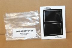Audi A3 2003 Headlight Mask Kit for Europe ZGB8P0072101 New genuine Audi part