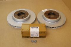 Front brake pads and discs kit VW Amarok 2.0 New genuine VW parts