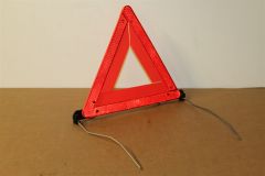 Large warning triangle in plastic case Made in Germany Very Study WT001