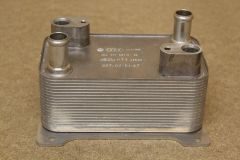 Gearbox oil cooler Passat Phaeton Audi 4E0317021H New genuine VW part