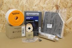 Audi A6 C7 2.0 TDi 2011 - 2015 (pre facelift) full service kit using Genuine Audi  oil & parts