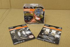 VW Polo 2010-14 H4 Osram Nightbreaker Lazer + LED bulb upgrade kit Genuine OSRAM