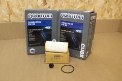 VW Polo GTI 6R 1.8 TFSi engine oil change kit using Genuine VW parts & VW Quantum oil