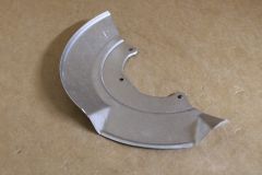 VW T4 Transporter front left brake backplate / splashguard 7D0407343B New genuine VW part