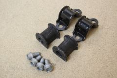 VW Transporter T5 / T5.1 / T6 front anti roll bar bush kit with brackets / bolts etc Genuine VW parts