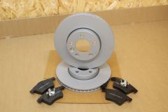 VW Transporter T5 T5.1 T6 set of front 308mm brake discs and pads New genuine Zimmerman made in Germany