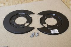 VW Transporter T5 3.2t later type rear brake shield kit New genuine VW parts
