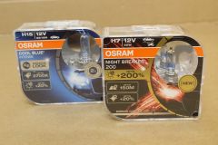 VW Transporter T6.1 Osram headlight bulb upgrade kit - Genuine Osram bulbs