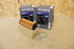 Audi A8 D3 4.2 Tdi oil change kit using Genuine Audi parts and Audi Quantum oil