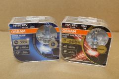 VW Golf MK7 2013 - 2017 Osram headlight bulb upgrade kit Nightbreaker laser +200 and Cool blue intense 