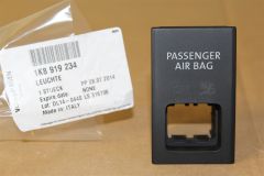 VW Scirocco 2015onwards airbag deactivation light 1K8919234 New genuine VW part