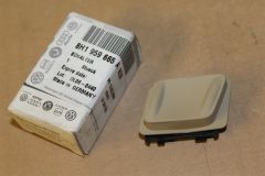 Audi A4 cabriolet left upper seat switch beige 8H1959665A 8Q9 New genuine Audi 