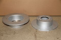 Rear brake discs 245x10mm Audi 100 A6 Passat B5 Superb 4A0615601A New genuine
