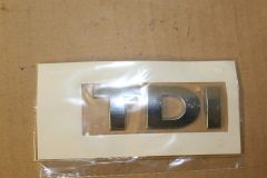 VW Various Fitments TDI Badge All Silver 3B0853675D739 New genuine VW part